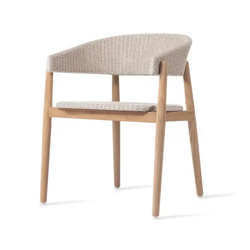 Fancy Chinese Wholesale Unique Genuine Wooden Director Chair Ash Wood Dining Room Chair for Table