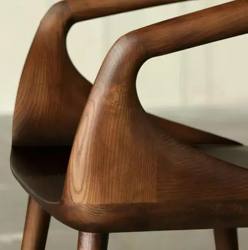 Modern Luxury Rattan Furniture Hotel Restaurant Dining Room Rattan Dining Chair